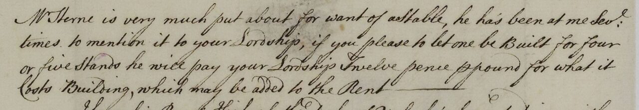 Letter – 6 August 1761