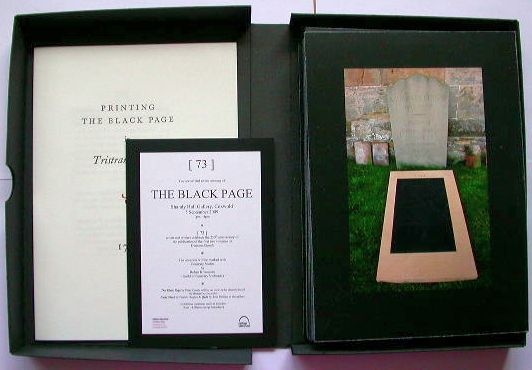 The Black Page Catalogue