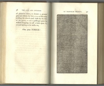 works of laurence sterne 1788 black page