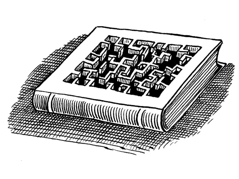 Krauze Tristram Shandy maze