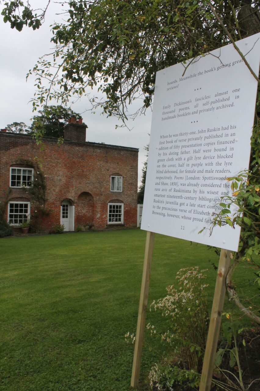 Do or DIY placard Shandy Hall