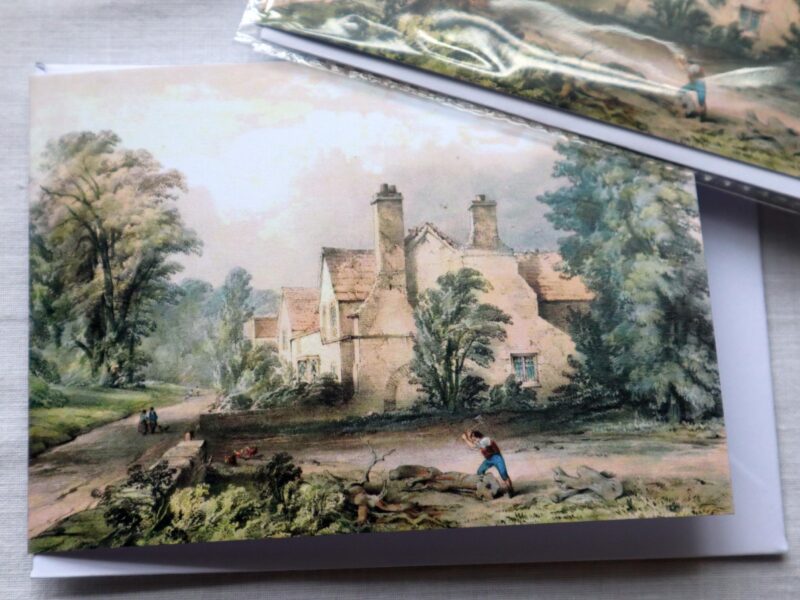 Greetings card - Shandy Hall painting by James Ferguson