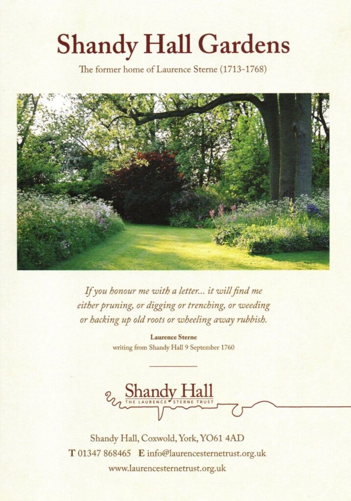 Shandy Hall garden guide